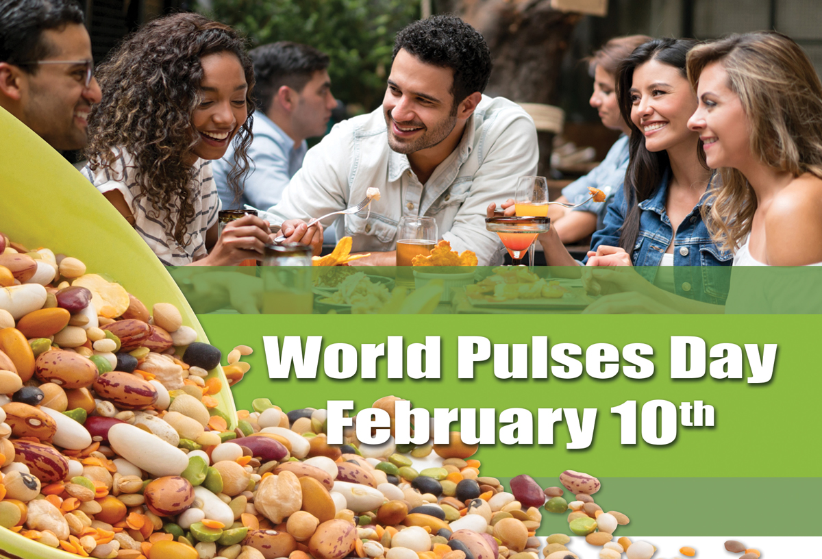 A group of people celebrating World Pulses Day - Febuary 10th, 2019